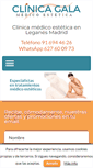 Mobile Screenshot of clinicagala.es